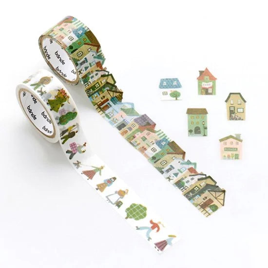 Kindness and Colors Washi Tape Roll - Decorative Japanese Paper Stickers for Scrapbooking, Journaling, Planner Decor, Gift Wrapping & DIY Crafts
