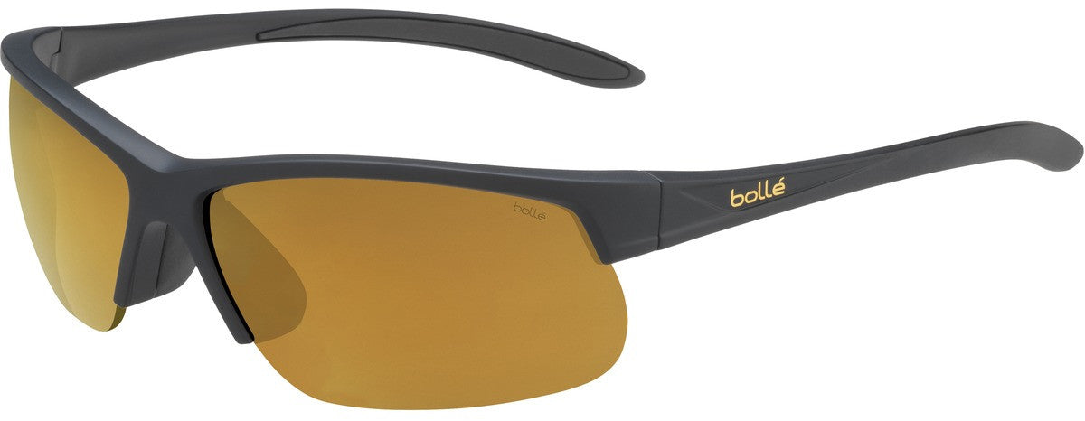 12516 - Black Matte - HD Polarized Brown Gold
