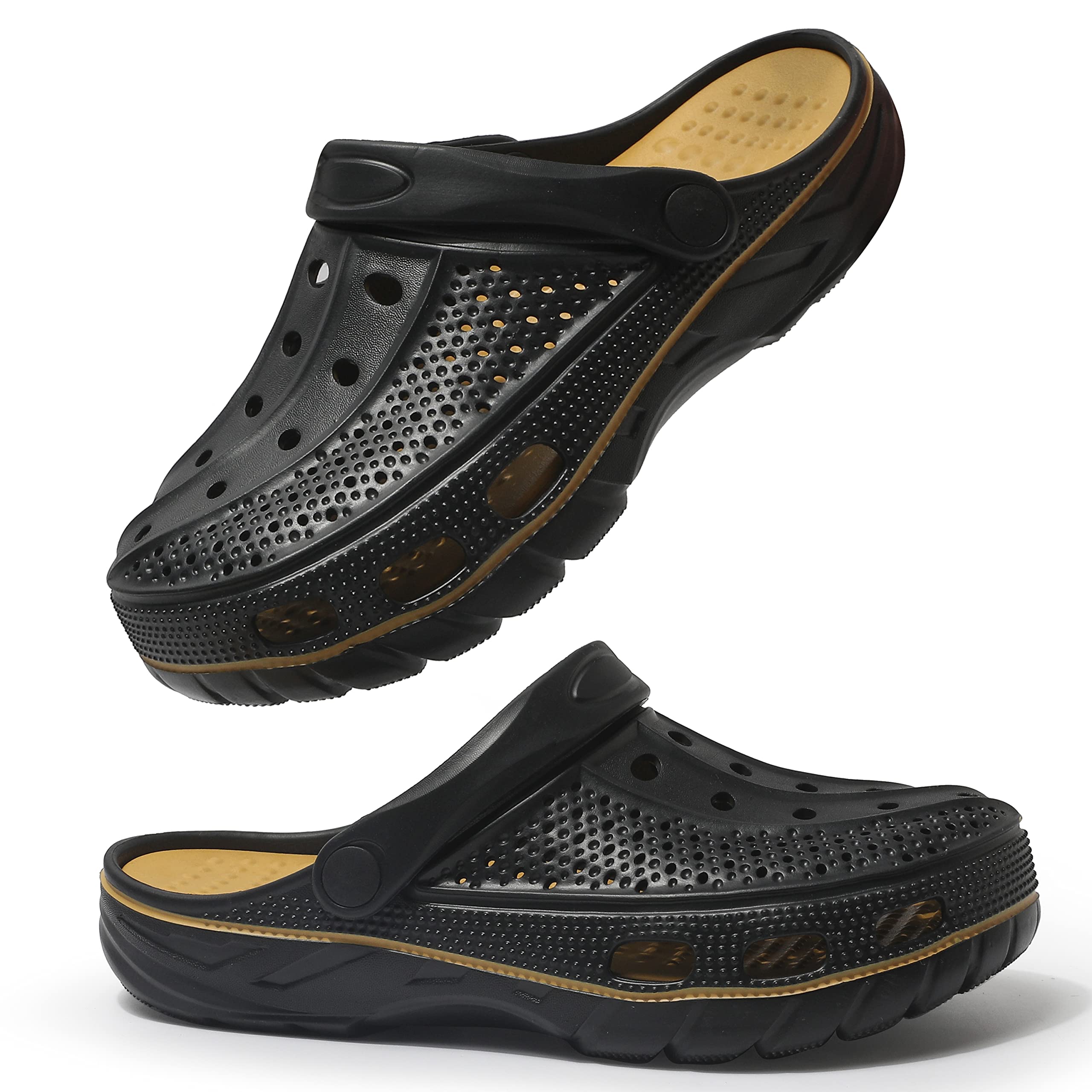 INMINPIN Orthopedic Clogs for Women & Men - Arch Support Garden Shoes, Sandals & Slippers with Plantar Fasciitis Relief Insoles - Perfect for Gardening, Home & Outdoor Comfort