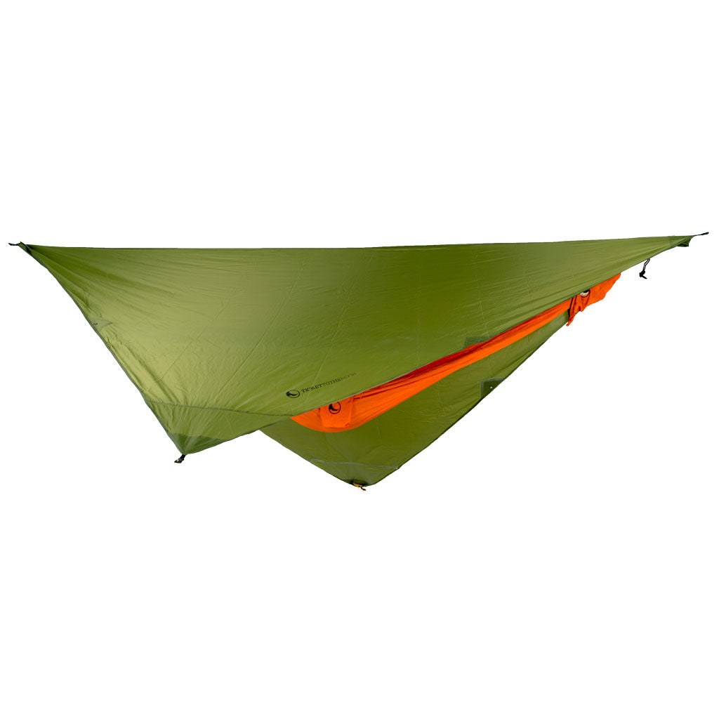 Moon Tarp Light Green - Waterproof Camping Tarp for Outdoor Shelter, Picnics, and Beach Sunshade