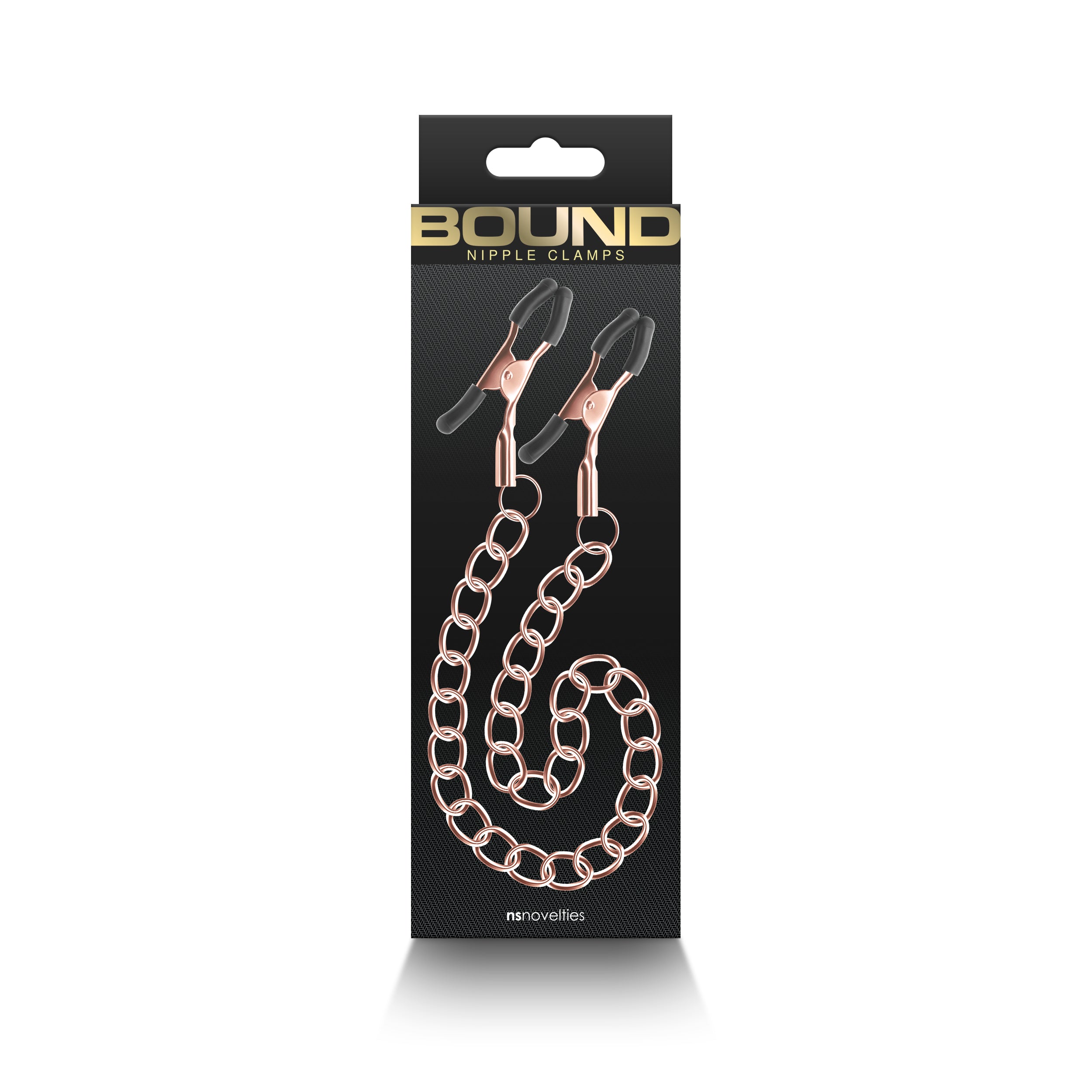 Sensitive Nipple Clamps with Adjustable Chain - BDSM Bondage Toys for Couples & Sensual Play - Perfect for Spicing Up Bedroom Fun & Adult Roleplay
