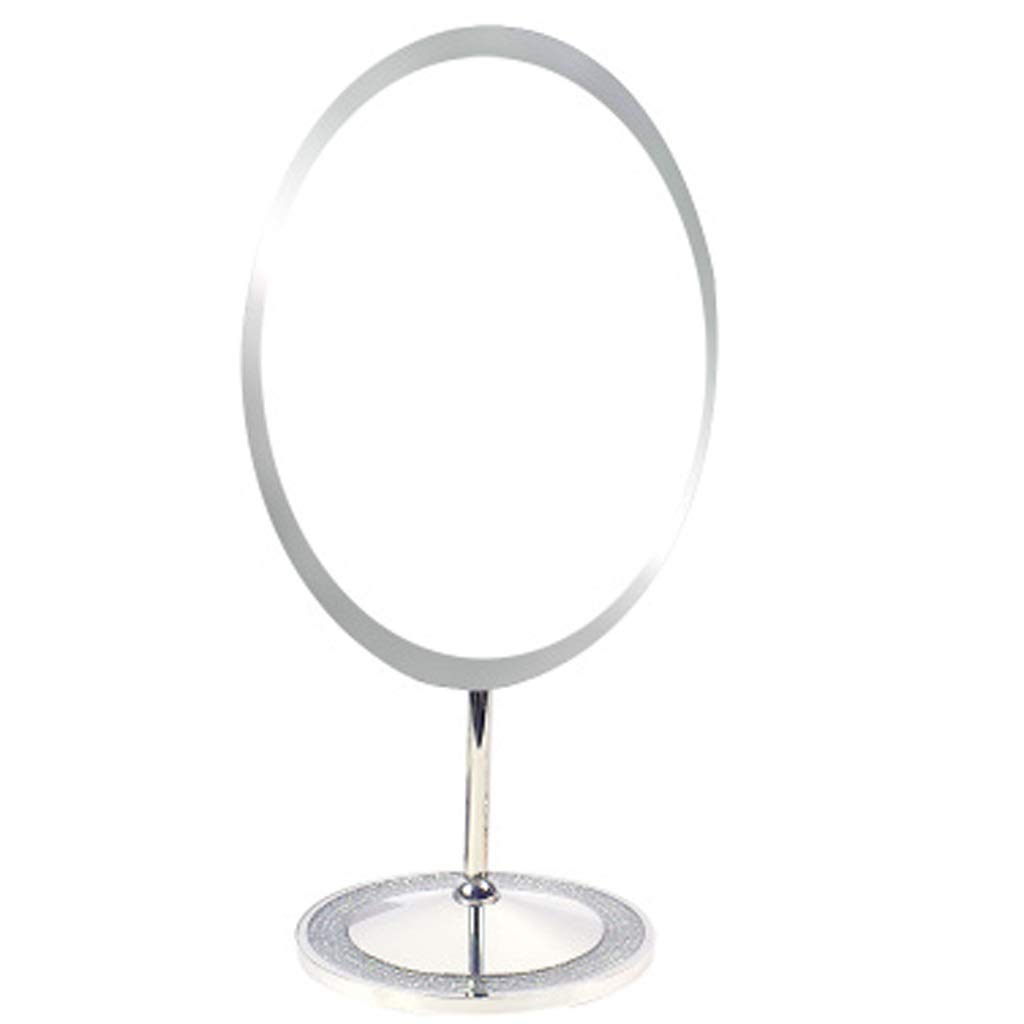 Lxrzls Borderless Makeup Mirror - Portable Desktop & Travel Mirror with 360° Rotation - Perfect for Home Vanity, Hotel Travel & Professional Makeup Artists