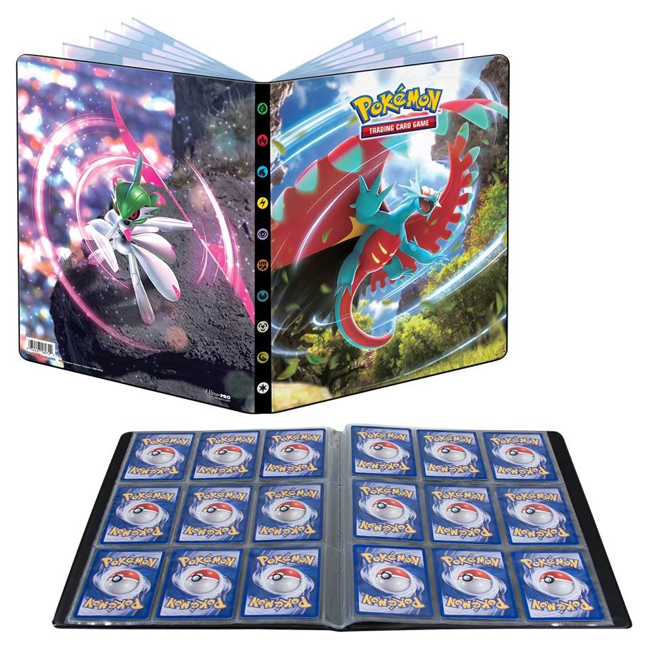 Pokemon Scarlet & Violet Paradox Rift 9-Pocket Binder Portfolio - Collectible Card Storage for TCG Players & Trading Card Game Enthusiasts