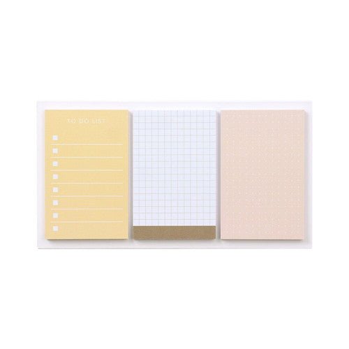 EMILY Sticky Notes by KING JIM - Colorful Self-Stick Memo Pads for Office, School & Home Organization - Perfect for Notes, Reminders & Planning