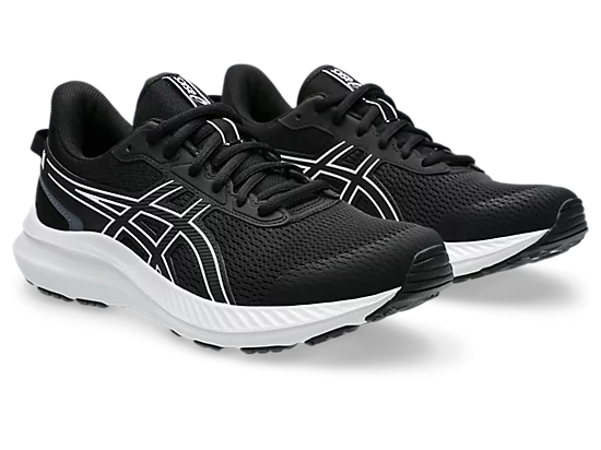 ASICS JOLT 5 Running Shoes for Men - Black/White | Lightweight Cushioned Sneakers for Jogging, Gym Workouts & Daily Wear