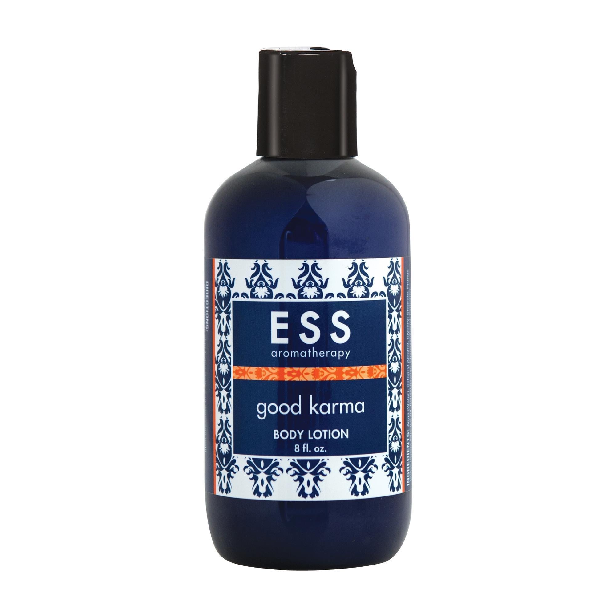 ESS Good Karma Body Lotion - 8oz | Hydrating & Nourishing Moisturizer for Dry Skin | Perfect for Daily Use & After Shower