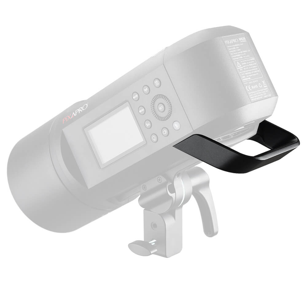 AD600 PRO Mounting Handle - Durable & Secure Flash Bracket for Studio Photography | Perfect for Canon, Nikon, Sony DSLR Cameras | Professional Lighting Accessory for Portraits, Product Shoots & Video Production