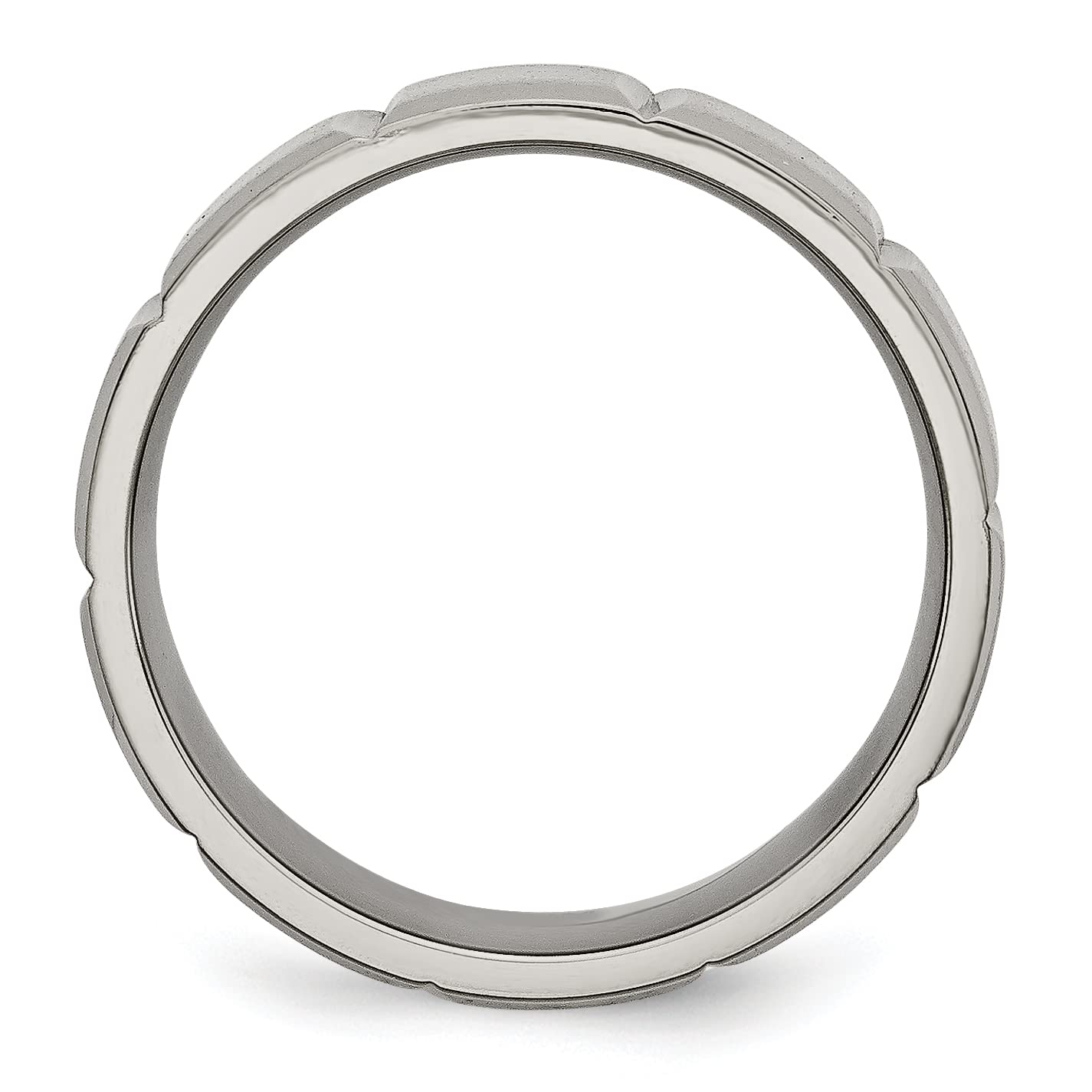 Titanium Wedding Band Ring for Men & Women - 8mm Comfort Fit - Durable & Hypoallergenic - Perfect for Engagement, Anniversary & Everyday Wear