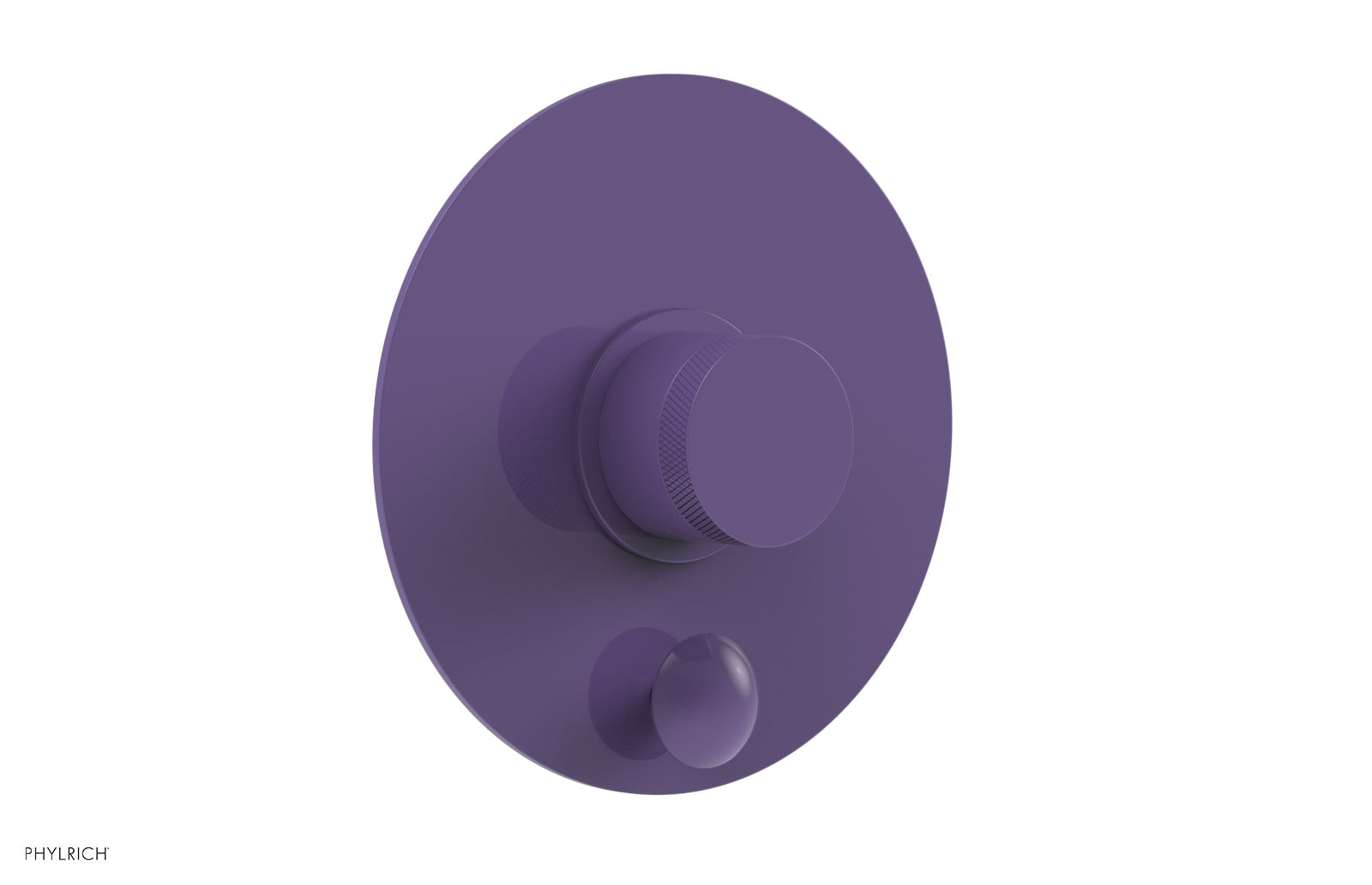 Premium BASIC II Pressure Balance Shower Plate with Diverter & Handle Trim Set - 4