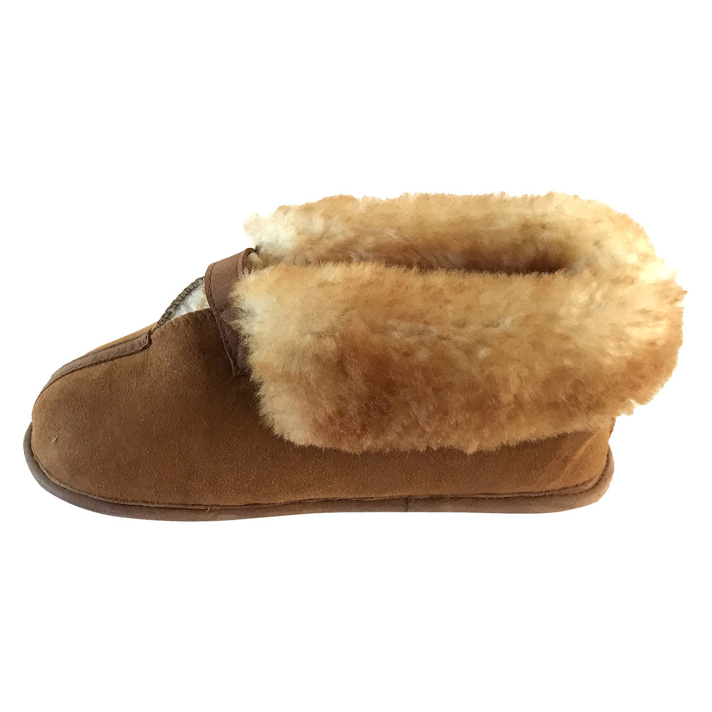 Women's Warm Sheepskin Cabin Slippers with Adjustable Velcro Closure - Cozy Indoor/Outdoor House Shoes for Winter Comfort at Home
