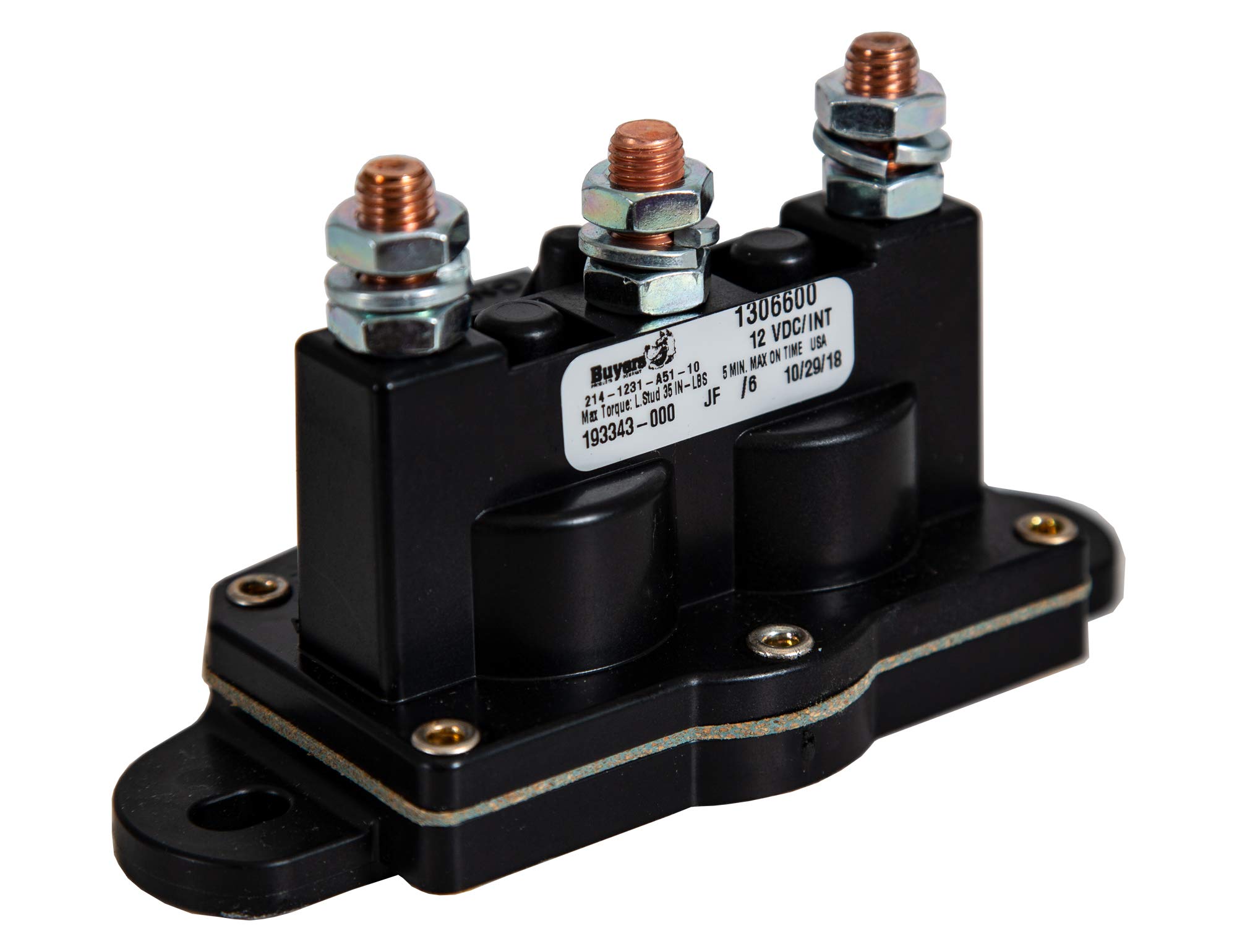 Buyers Products Heavy Duty Tarp Rocker Switch Kit with Solenoid - Waterproof & Durable for Truck, Trailer & RV Tarp Systems