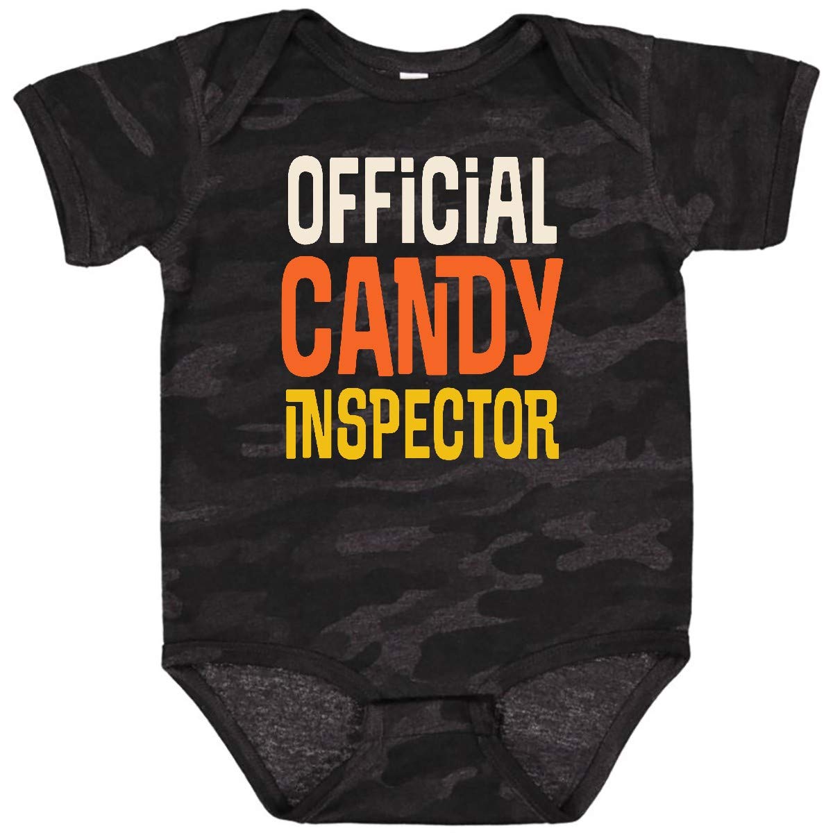 Inktastic Candy Inspector Baby Bodysuit - Cute & Comfortable Infant Onesie for Boys & Girls | Perfect for Newborn Photos, Baby Showers & Everyday Wear