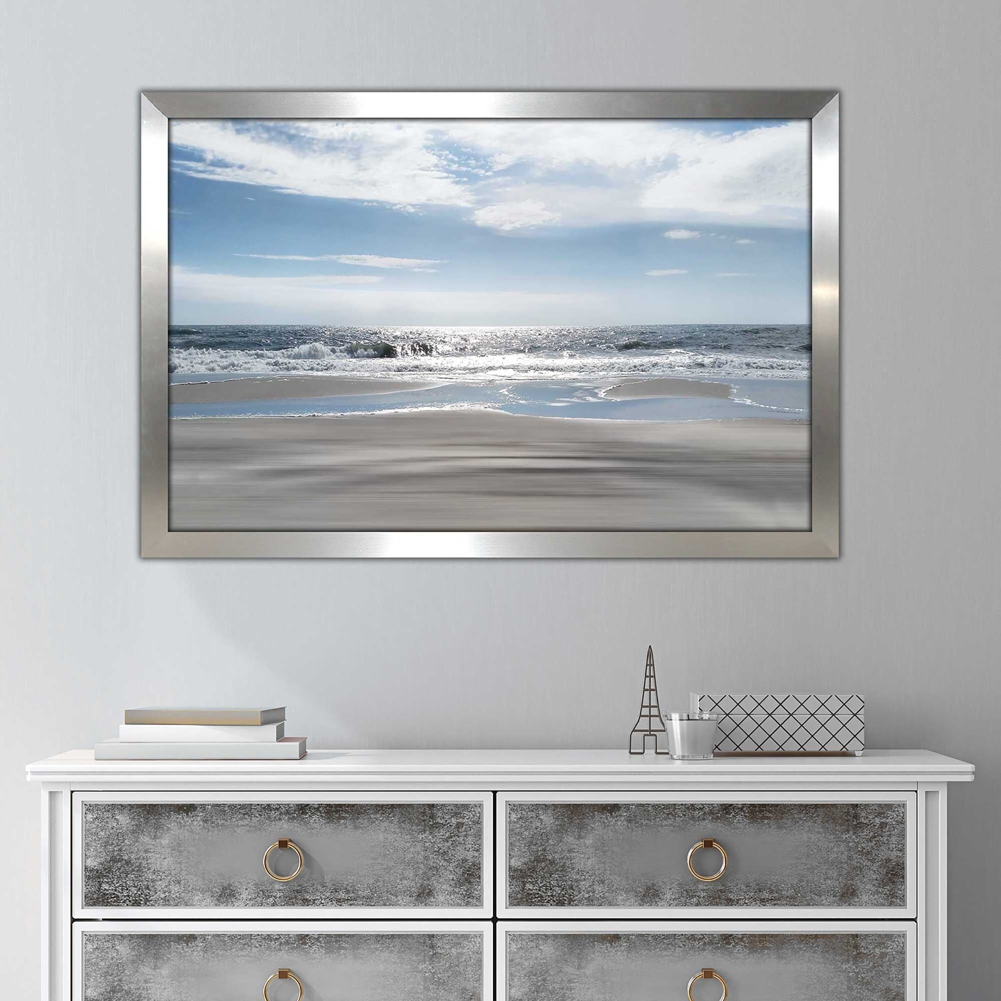 Beach Bliss by Ruane Manning - Premium Acrylic Wall Art Print for Coastal Home Decor | Perfect for Living Room, Bedroom & Beach House Interiors
