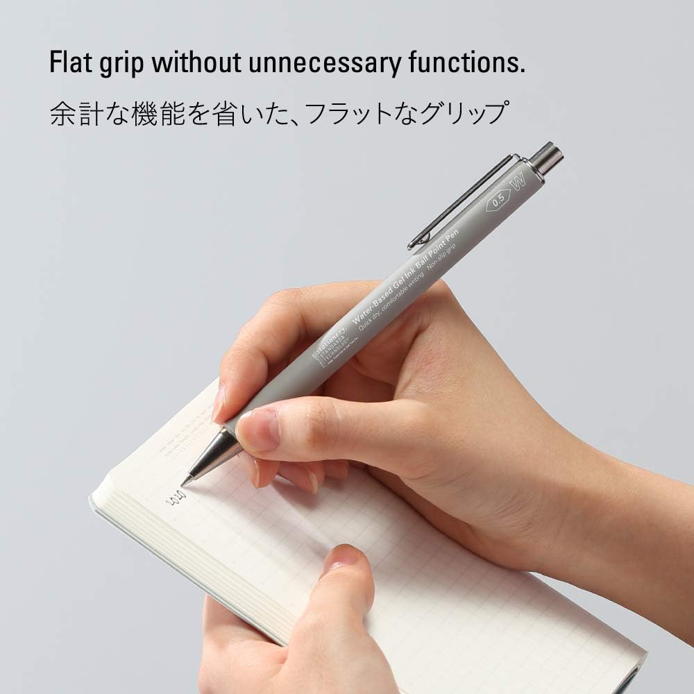 STALOGY 028 Water-Based Gel Ink Ballpoint Pen - Smooth Writing, Quick-Drying, No Smudge - Perfect for Journaling, Note Taking & Office Use