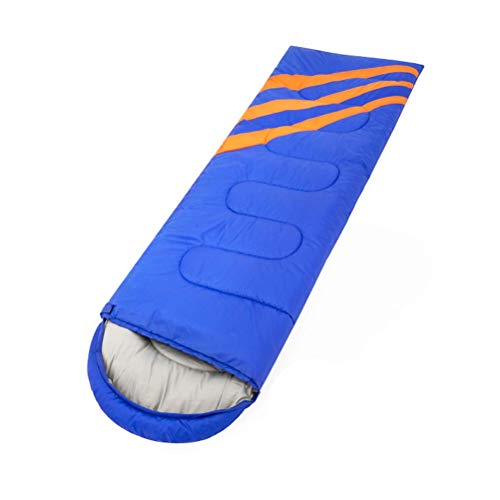 Ultra-Light 3-Season Camping Sleeping Bag for Adults - Synthetic Fiber Insulation, Compact & Portable with Compression Sack (220x75cm) - Perfect for Hiking, Backpacking & Outdoor Adventures in Cool Weather