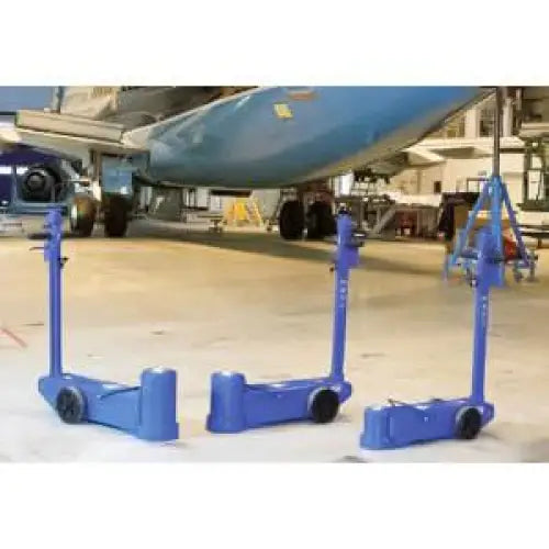 AC Hydraulic 65 Ton Aircraft Jack with Extra Long Stroke - Heavy Duty 65 1APH Model for Aviation Maintenance & Aircraft Repair | Perfect for Hangars, Airports & Industrial Use