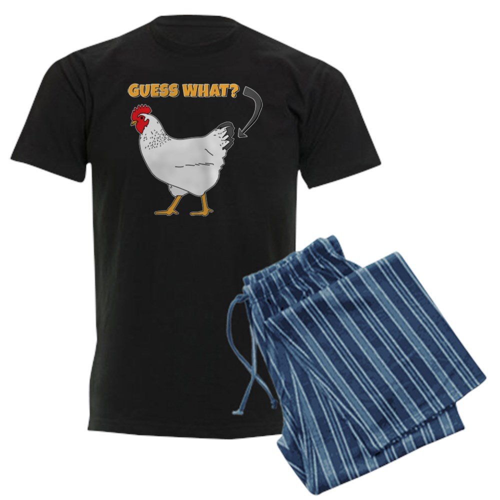Guess What Chicken Butt Pajama Set - Funny Novelty Sleepwear for Women & Men | Perfect for Sleepovers, Gag Gifts & Loungewear