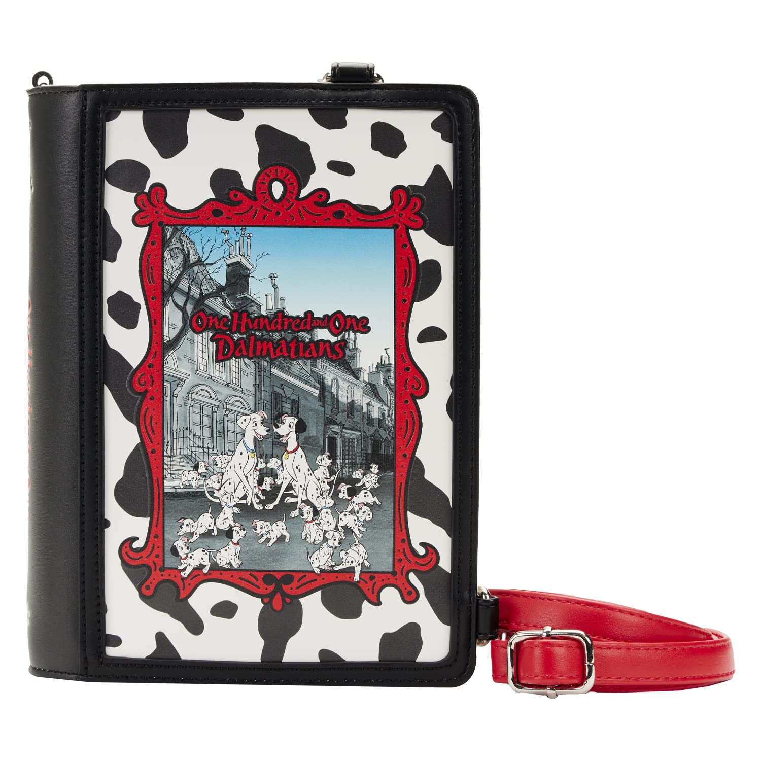 Disney 101 Dalmatians Classic Books Convertible Crossbody Bag - Stylish & Lightweight for Women, Perfect for Travel, Shopping & Everyday Use