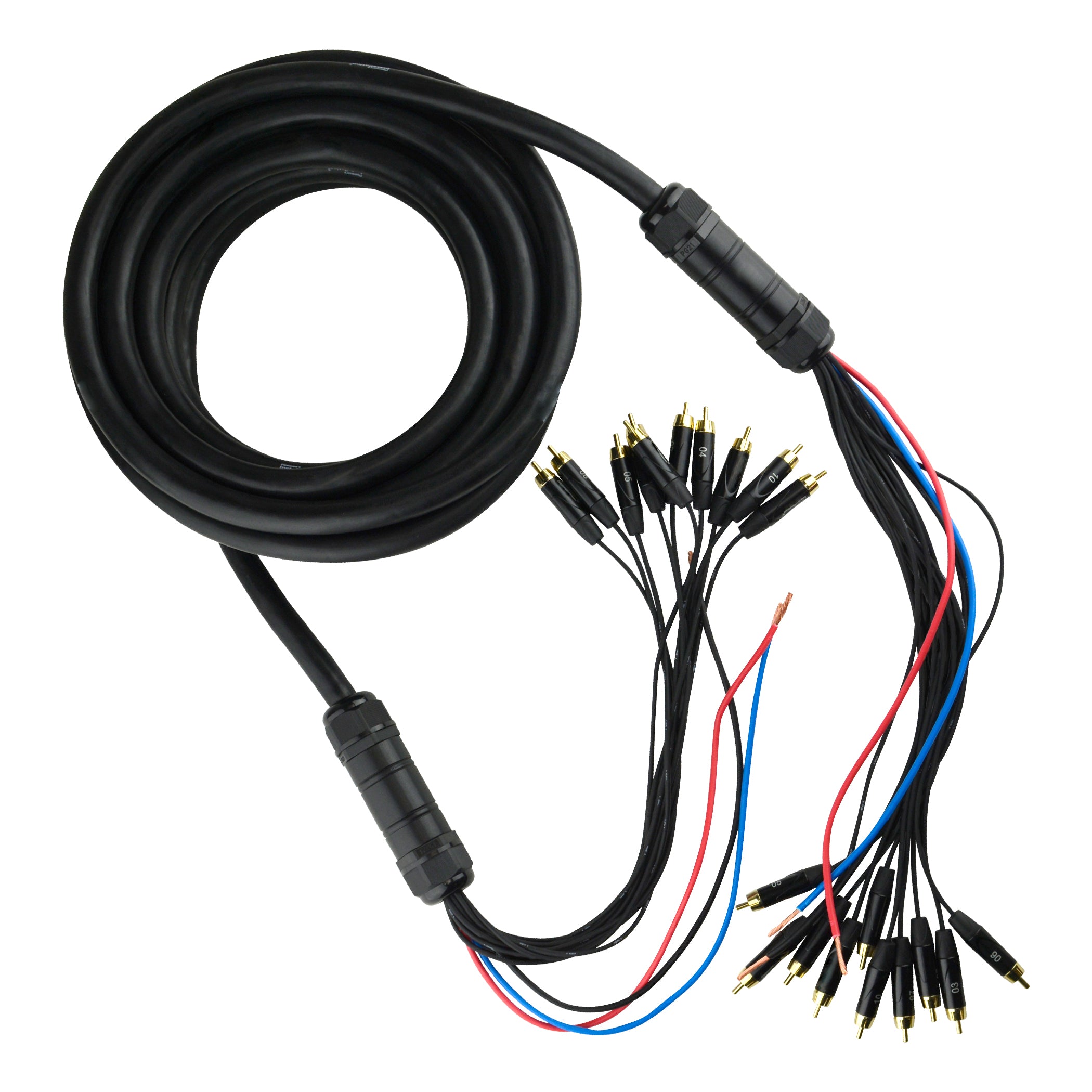 30Ft Multi Pair Cable (ADP SNKR10 30) - High-Speed Durable Audio/Video Cable for Home Theater, Gaming & Studio Setup - Perfect for Speakers, Monitors & AV Equipment