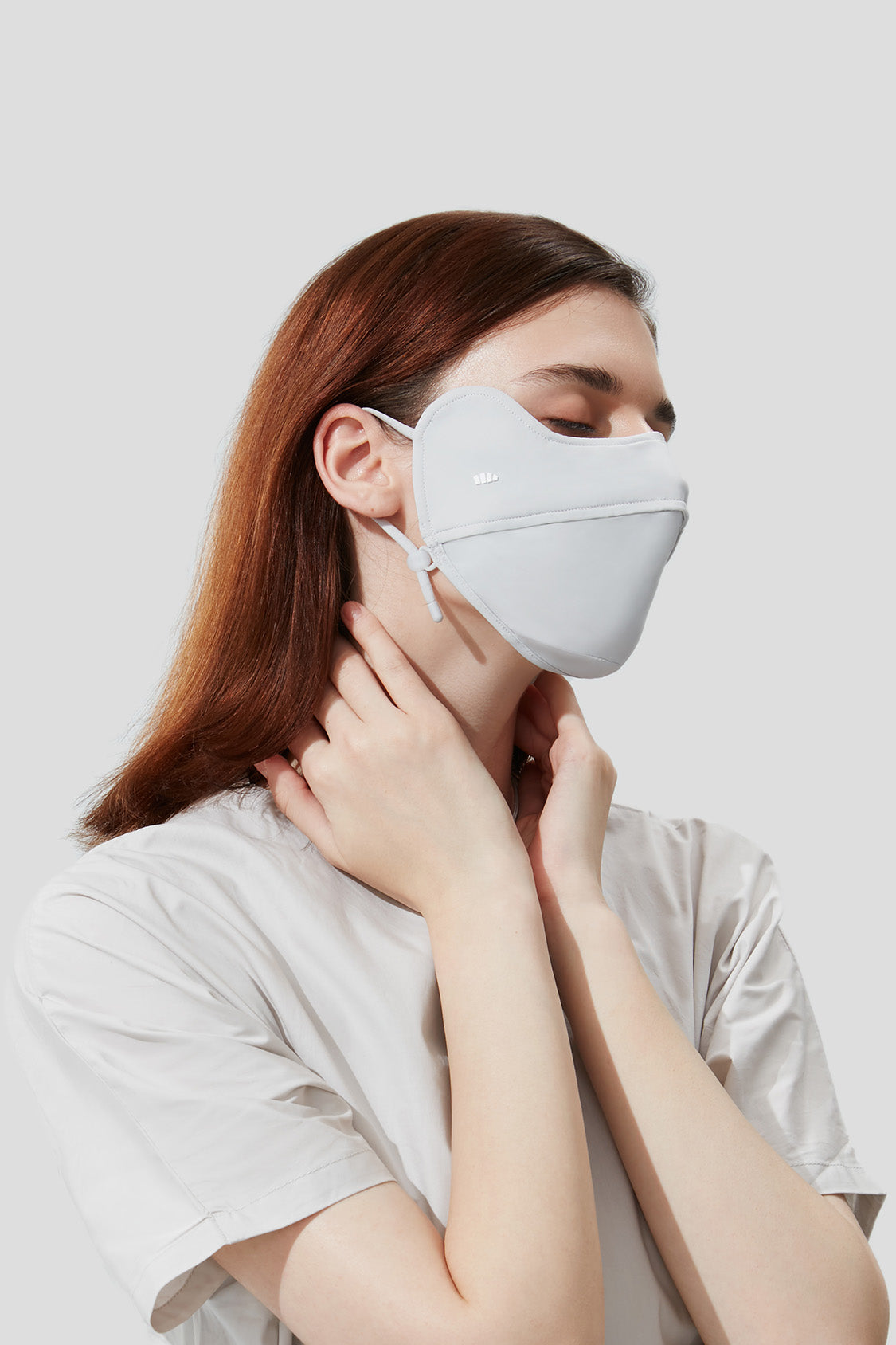 UPF50+ Cooling Face Mask for Women - UV Protection & Breathable Design - Perfect for Outdoor Sports, Running, and Summer Activities