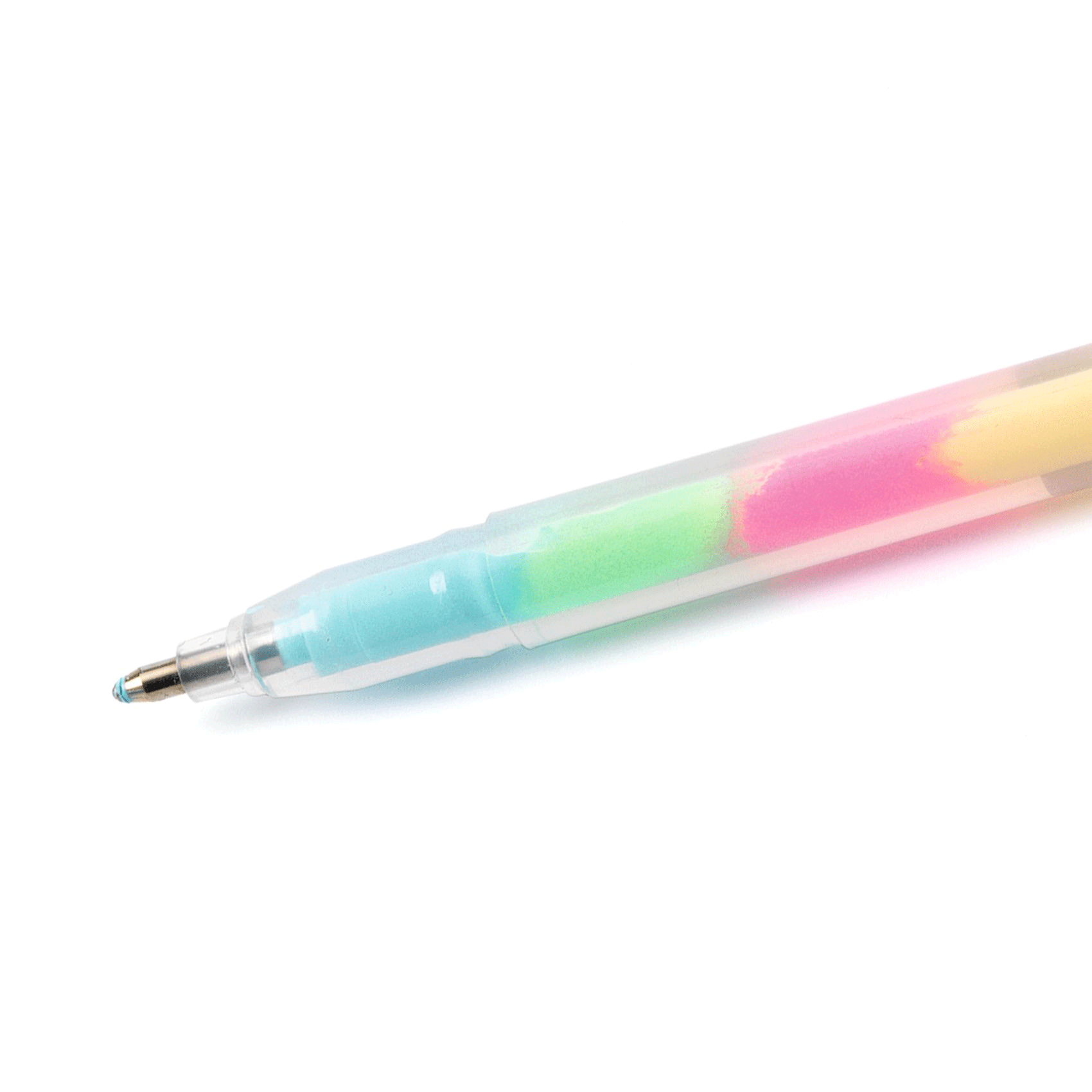 6 Pack Pastel Rainbow Gel Pens by Djeco - Vibrant Colors for Journaling, Scrapbooking & Note Taking - Lovely Paper Writing & Drawing Supplies
