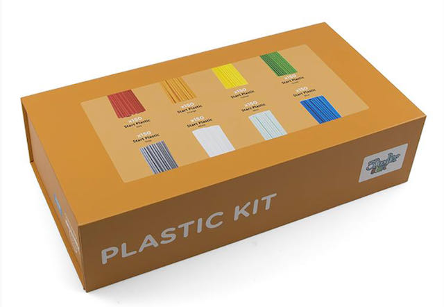 3Doodler Start LP Plastic Kit - Kids 3D Printing Pen Set with Eco-Friendly Plastic, STEM Learning Toy for Children - Perfect for School Projects, DIY Crafts & Creative Play