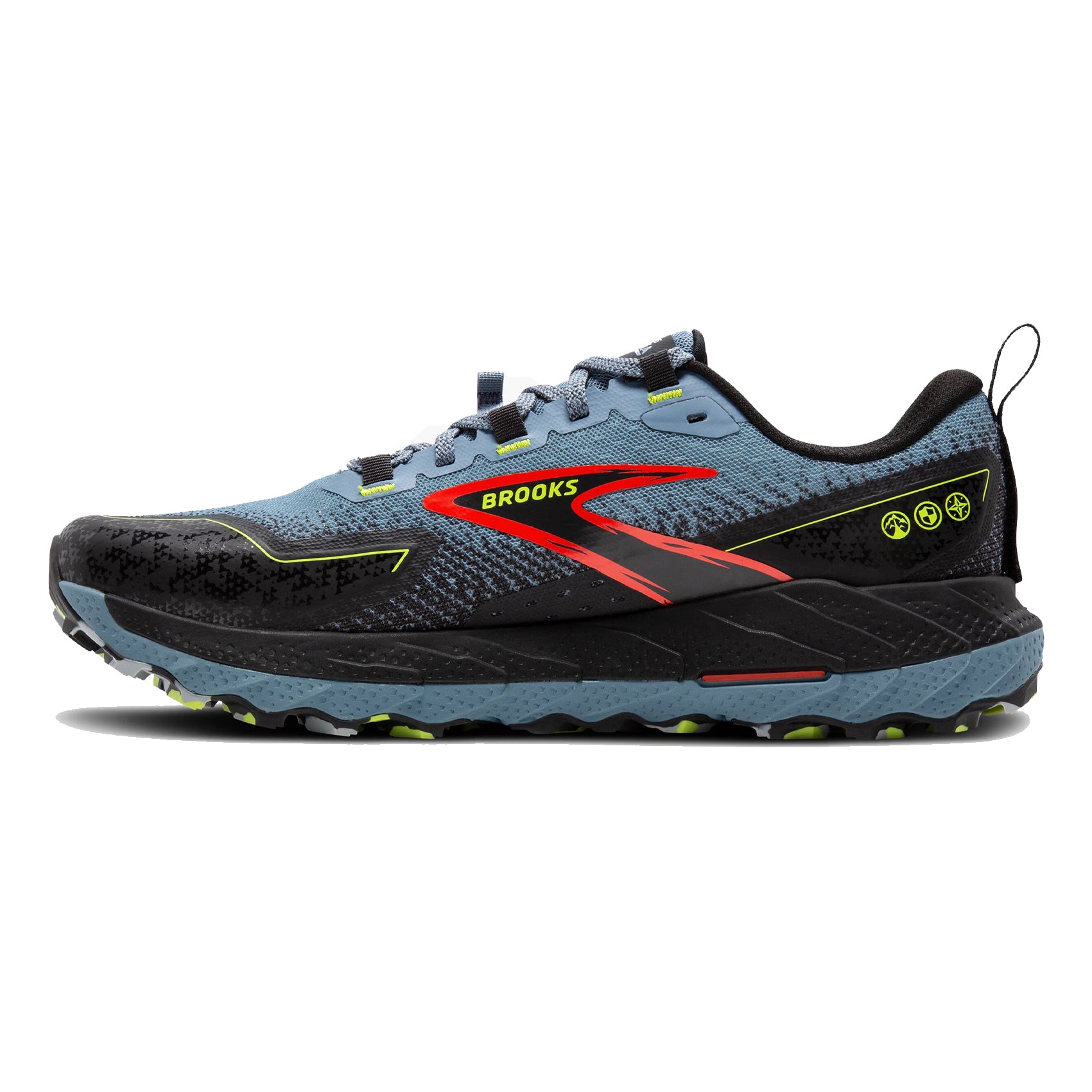 Brooks Cascadia 18 Wide Trail Running Shoes for Men - Durable Hiking & Outdoor Adventure Footwear for Trail Runners & Hikers