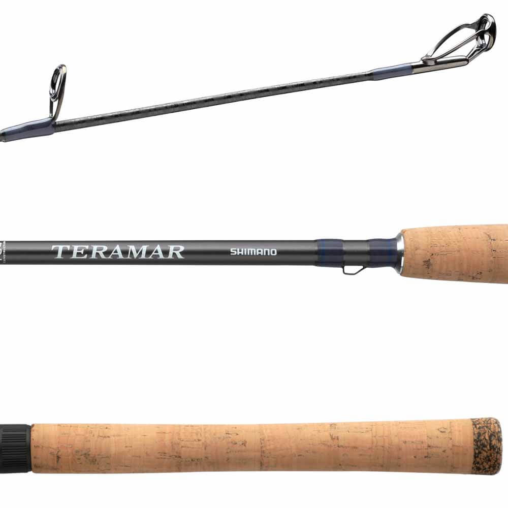 Shimano Teremar SE Spinning Fishing Rod - Lightweight Graphite Saltwater Rod for Surf, Pier & Inshore Fishing | Perfect for Bass, Snapper & Redfish