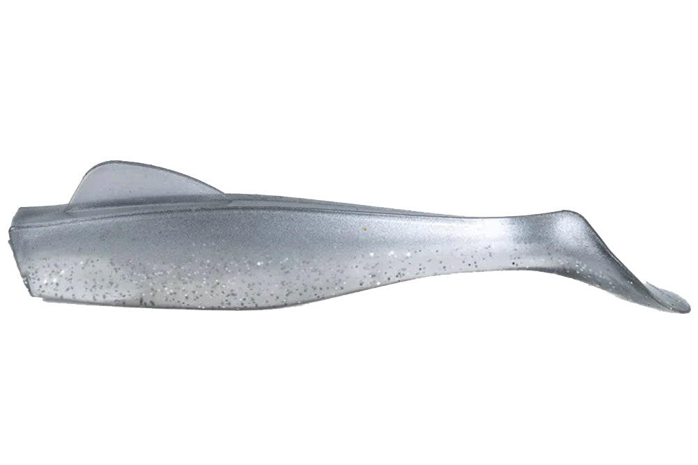 Dark Matter Fishaholic Finback Shad - Premium Fishing Lure for Bass, Walleye & Pike - Perfect for Freshwater & Saltwater Angling