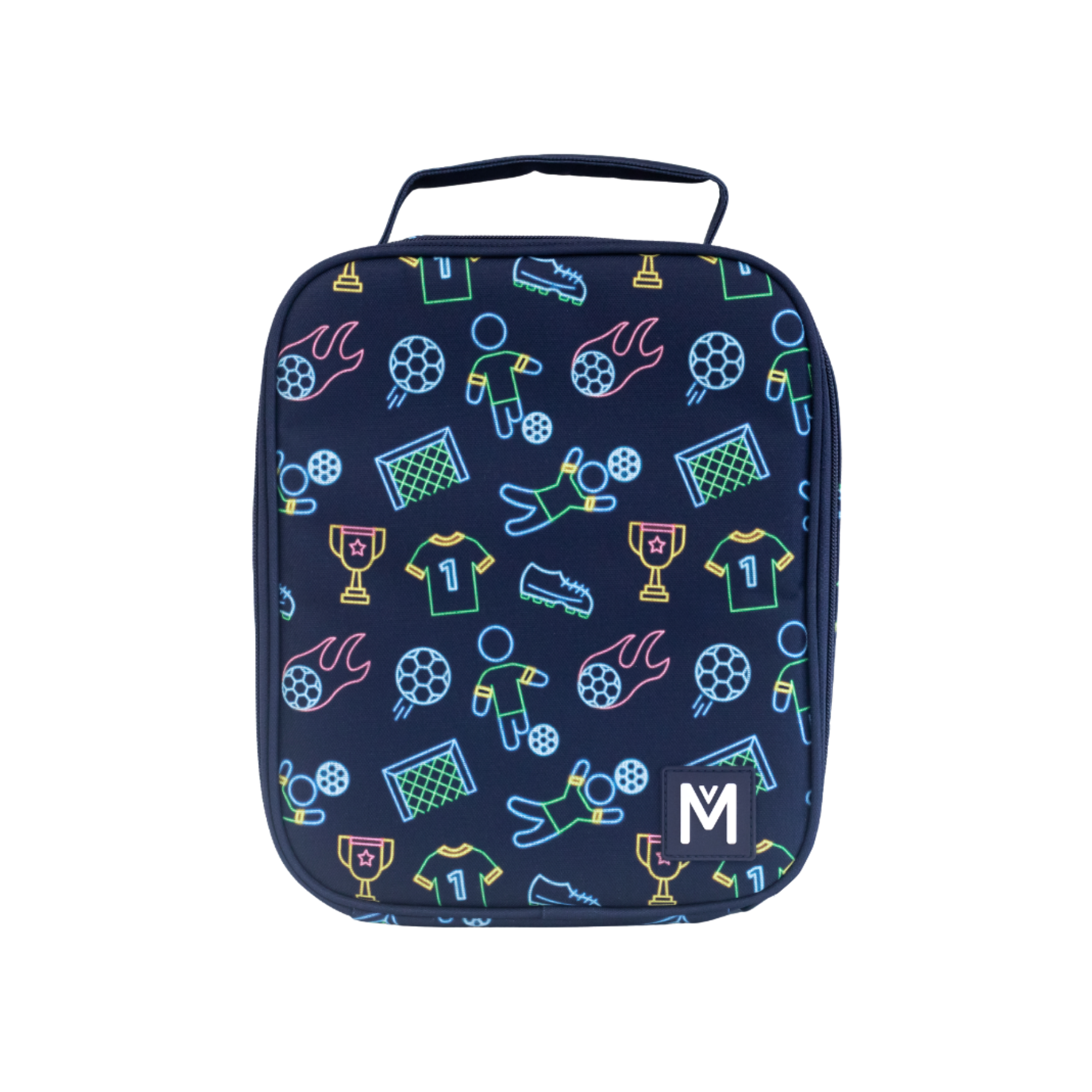 MontiiCo Large Insulated Lunch Bag for Work, School & Picnics - Leakproof Cooler Tote with Adjustable Strap - Keep Food Fresh for Hours - Perfect for Office, College & Outdoor Activities