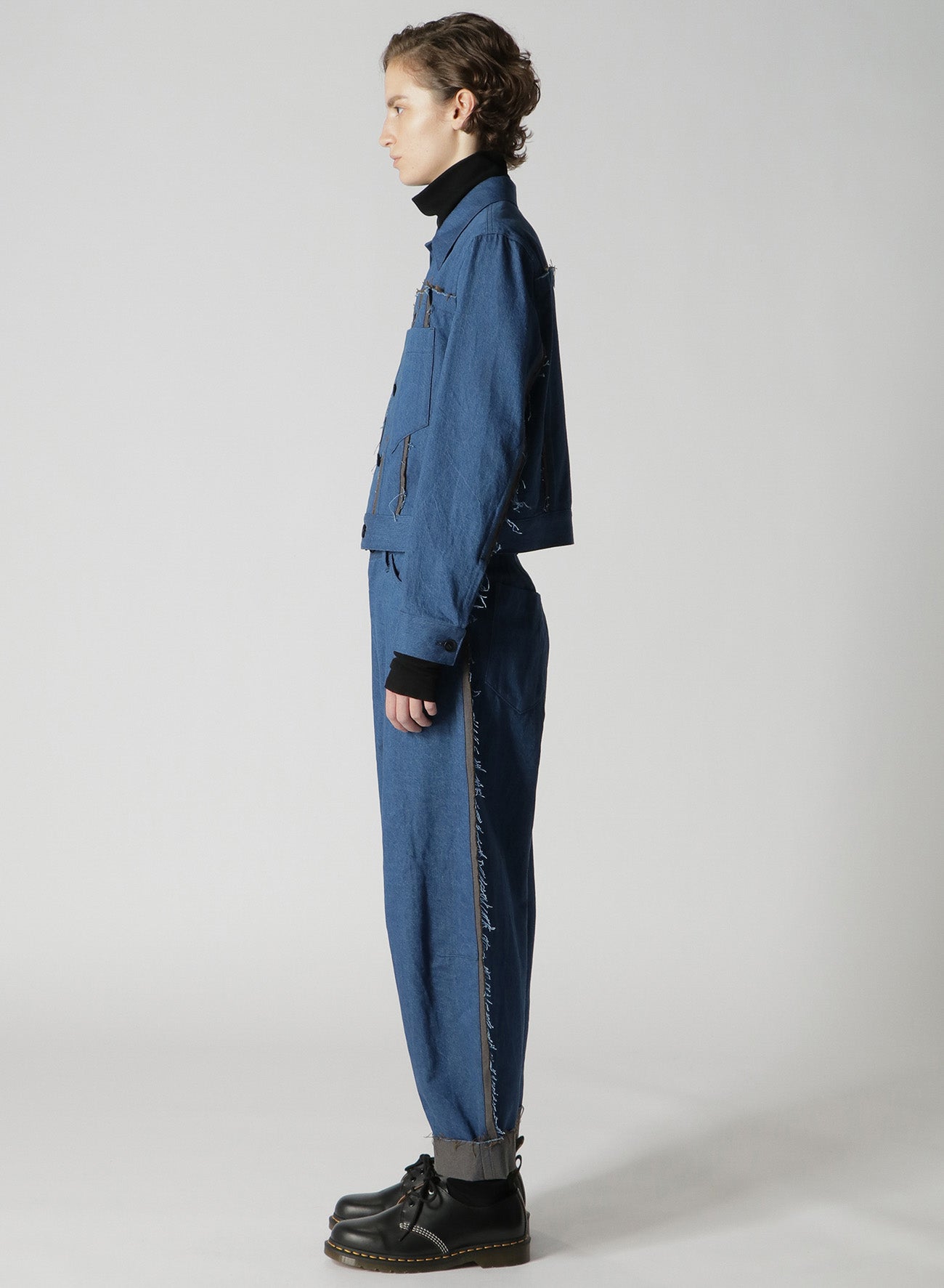 10oz Denim Panelled Jacket for Men & Women - Stylish Casual Outerwear for Everyday Wear, Street Fashion, and Outdoor Activities