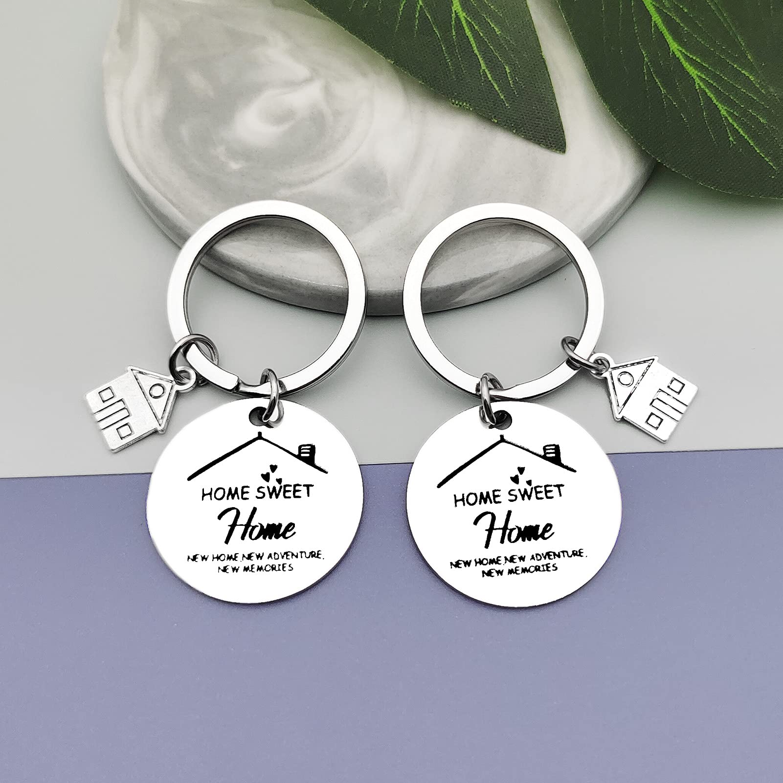 Funny Housewarming Keychain Gift for New Home Owners - Unique First Home Keepsake, New Neighbor & Family Moving-In Present - Perfect for Housewarming Parties, New Home Celebrations & Welcome Gifts