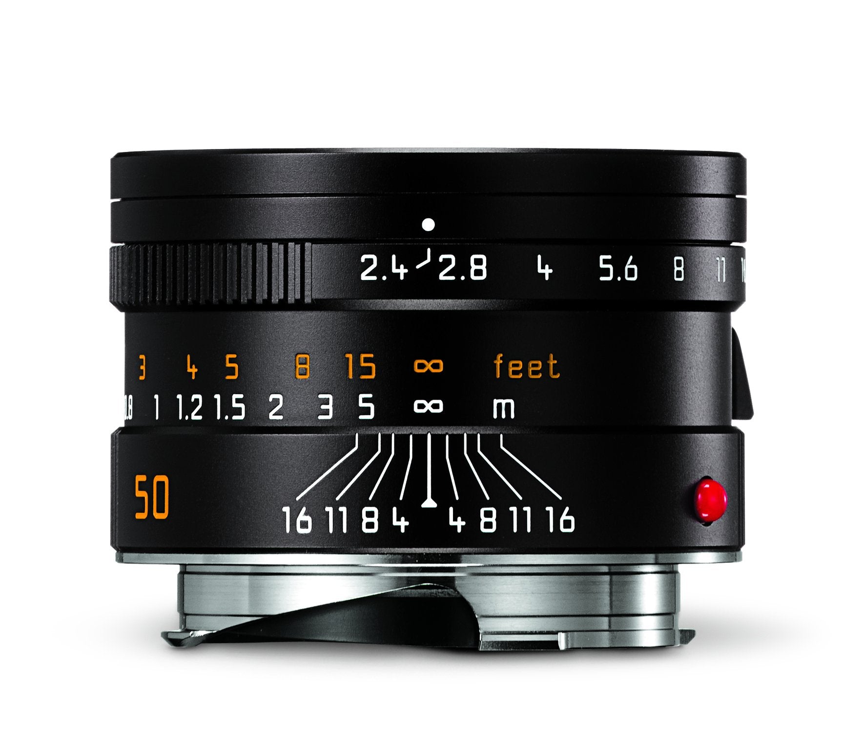 Leica Summarit M 50mm f/2.4 Lens for Leica M Cameras - Black | Premium Compact Prime Lens for Street & Portrait Photography