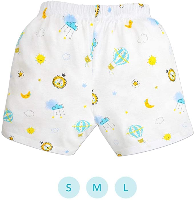 Soft Cotton Toddler Baby Boy Shorts - 3 Pack Knit Shorts for Boys, Kindness Collection | Comfortable Playwear for Summer & Casual Outings