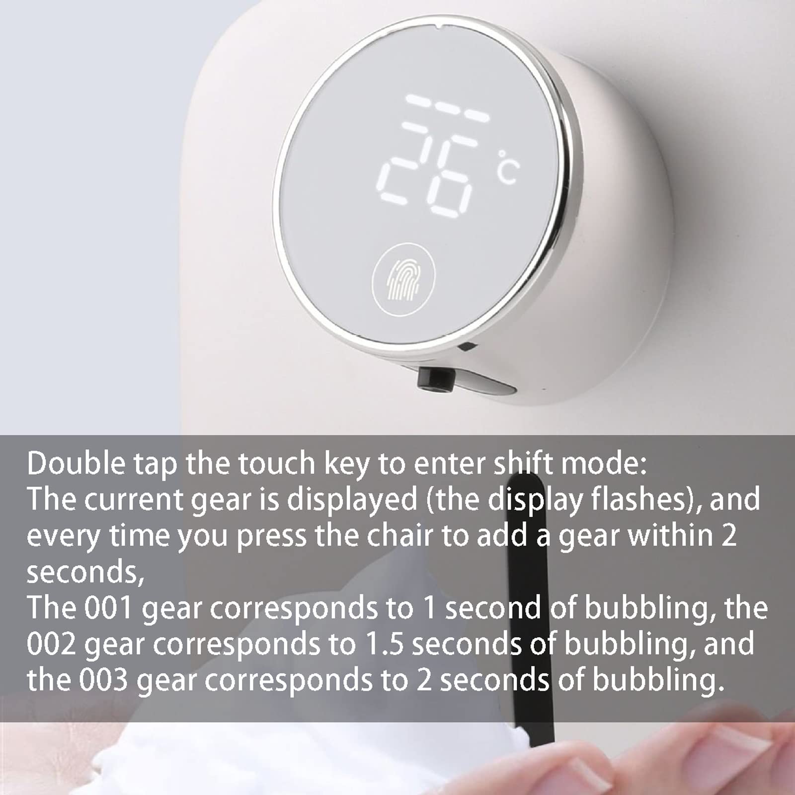 Automatic Touchless Soap Dispenser 320ml - Rechargeable Wall Mount Hand Sanitizer Dispenser for Bathroom, Kitchen & Hotel | Pink | Hygienic Hands-Free Solution for Home, Office & Public Spaces | No-Touch Technology Prevents Germ Spread - Perfect for High-Traffic Areas, Restaurants, Hospitals, Schools, Gyms & Workplaces | Ideal for Daily Hand Hygiene & Public Safety | Great for Pandemic Prevention, Contactless Cleaning & Modern Smart Homes