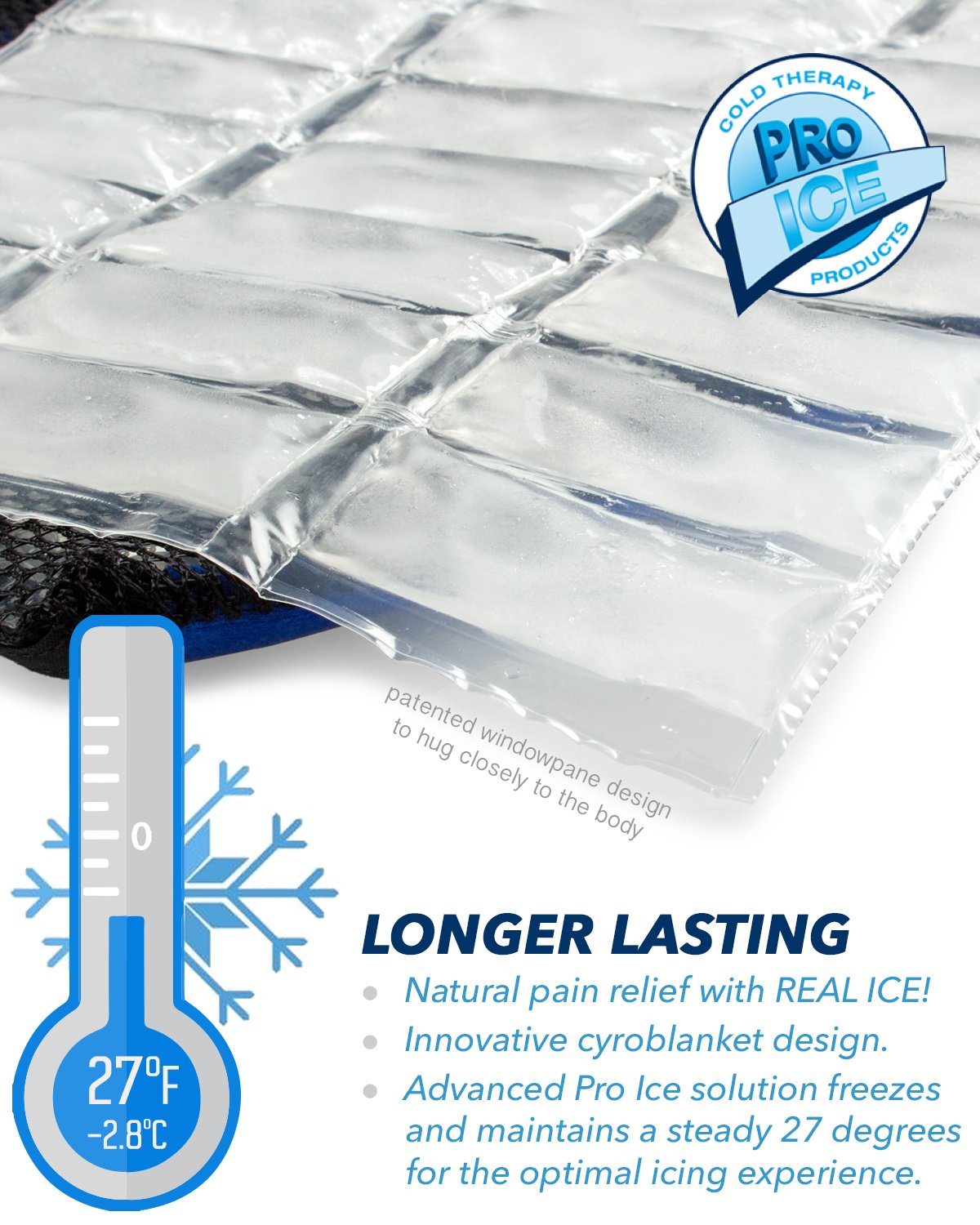 **Pro Ice Premium XL Cold Therapy Wrap for Shoulder, Elbow & Arm Pain Relief – Rotator Cuff Ice Pack for Left & Right Arms – Joint Support for Adults – Perfect for Post-Surgery, Sports Injuries & Arthritis**