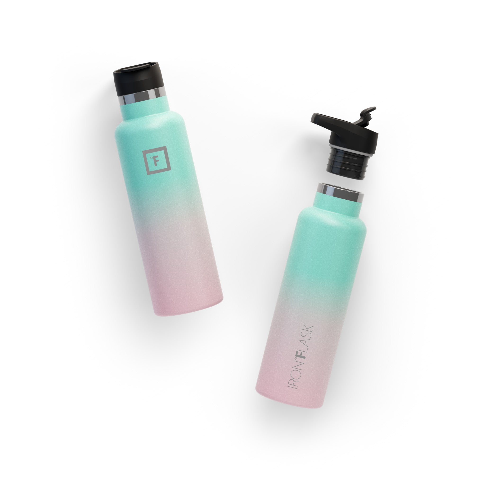 20 Oz Narrow Mouth Water Bottle with Straw Lid - Leakproof & BPA Free - Ideal for Gym, Hiking, Travel & Everyday Hydration