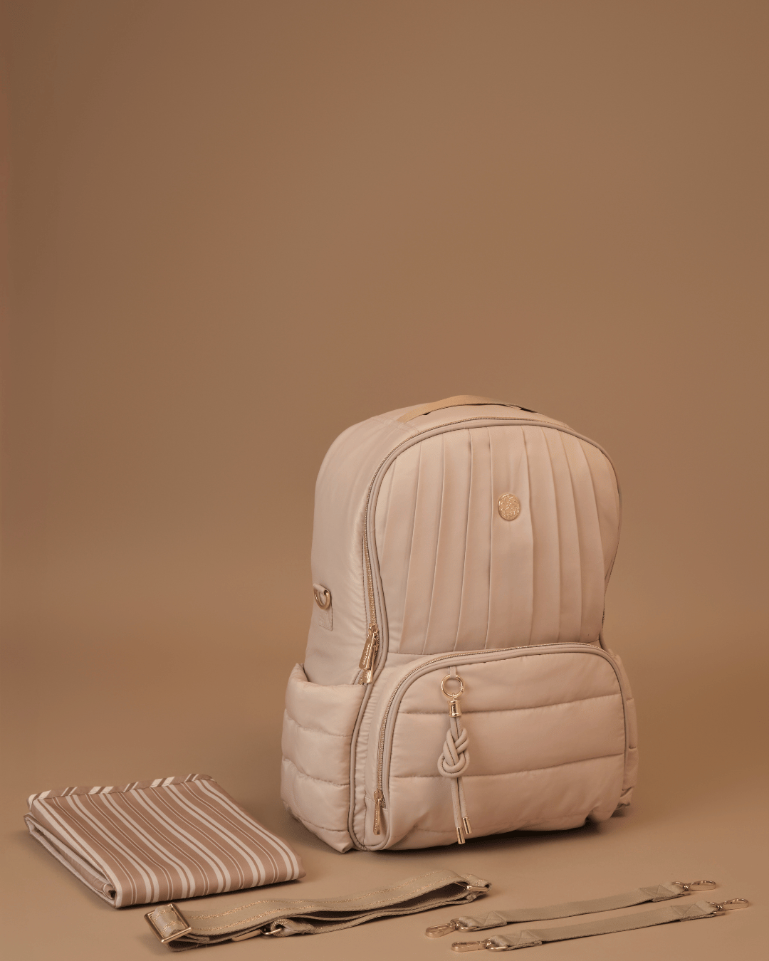 Premium The Coast Diaper Bag - Stylish & Spacious Silver Moon Design for Moms | Perfect for Travel, Daycare & On-the-Go Parenting Essentials
