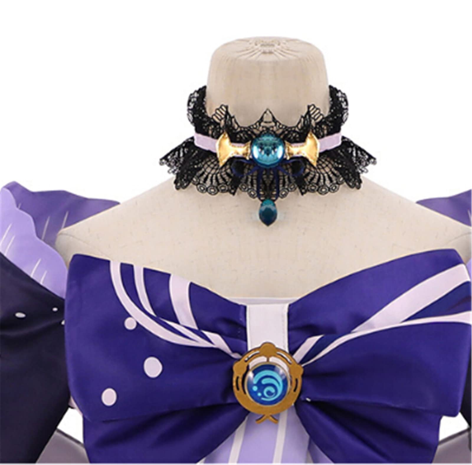 Genshin Impact Sangonomiya Kokomi Cosplay Costume for Women - Halloween, Christmas, Anime Convention Outfit with Accessories | Perfect for Cosplay Events, Themed Parties & Gift Giving