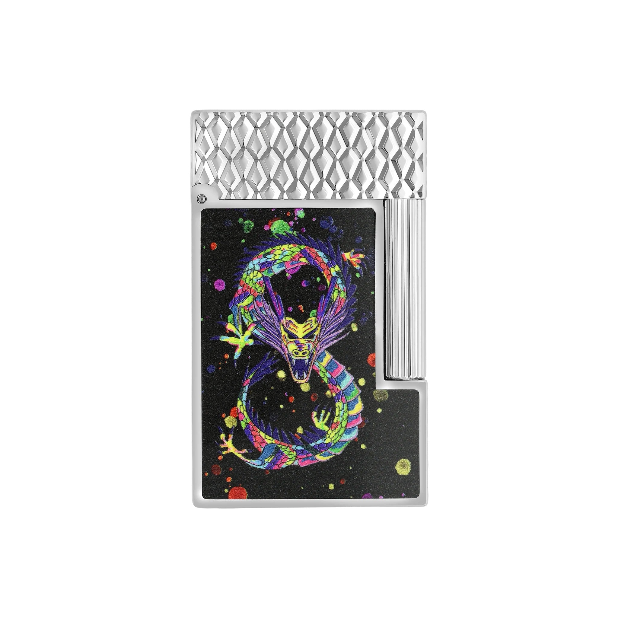 ST Dupont Line 2 Year of the Dragon Black Luxury Lighter - Premium Collectible Gift for Men, Business Gifts & Special Occasions