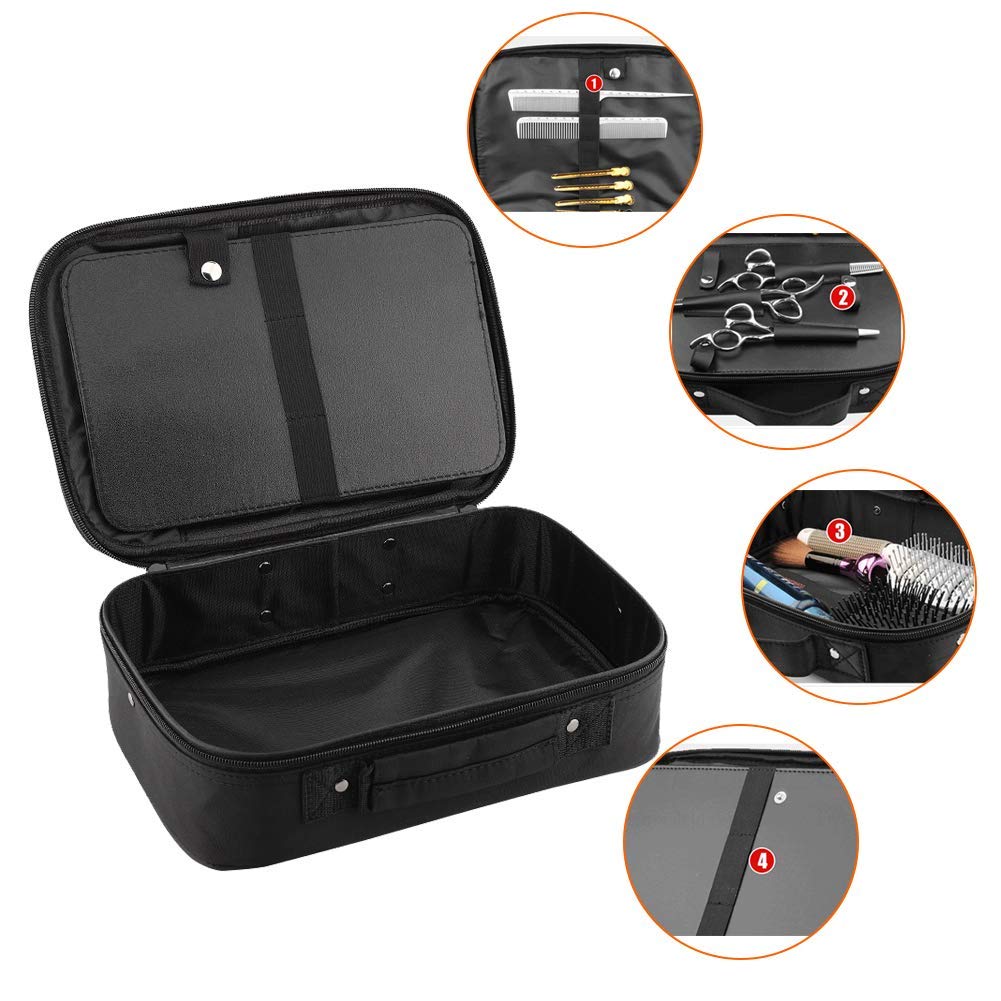 Professional Hairdressing Tools Storage Case - Large Mobile Beauty Organizer for Stylists & Salons