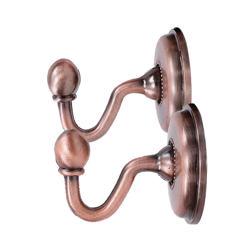 AAPOY Metal Curtain Tieback Hooks - 2 Pack Wall Mounted Curtain Holdbacks for Windows, Home Decor, Living Room & Bedroom - Elegant Drapery Hangers for Stylish Interior Design