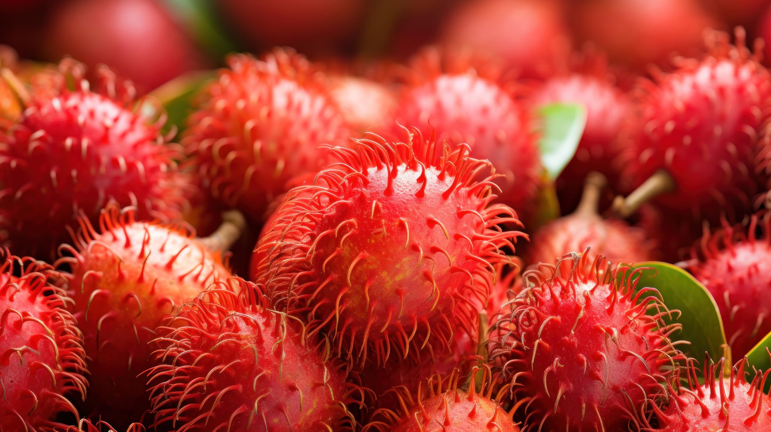 Fresh Rambutans Fruit by RawJoy Farms - Exotic Tropical Fruit for Snacking, Smoothies & Healthy Desserts - Perfect for Home, Parties & Gifts