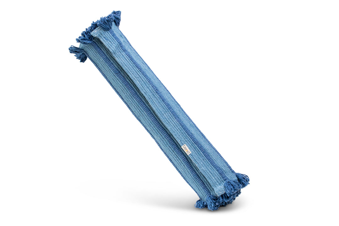 Organic Indigo Ayurvedic Yoga Mat for Women & Men - Non-Slip Eco-Friendly Exercise Mat - Perfect for Hot Yoga, Meditation, and Home Workouts