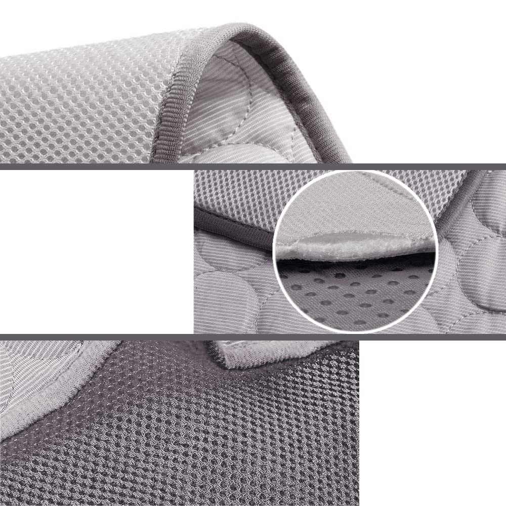 Pawstripe Dog Cooling Mat - Breathable Summer Cooling Pad for Dogs & Cats, Ice Silk Self-Cooling Pet Blanket - Washable Puppy & Kitten Cool Mat for Kennel, Crate, Bed, Outdoor Use - Perfect for Hot Weather & Indoor Pet Comfort