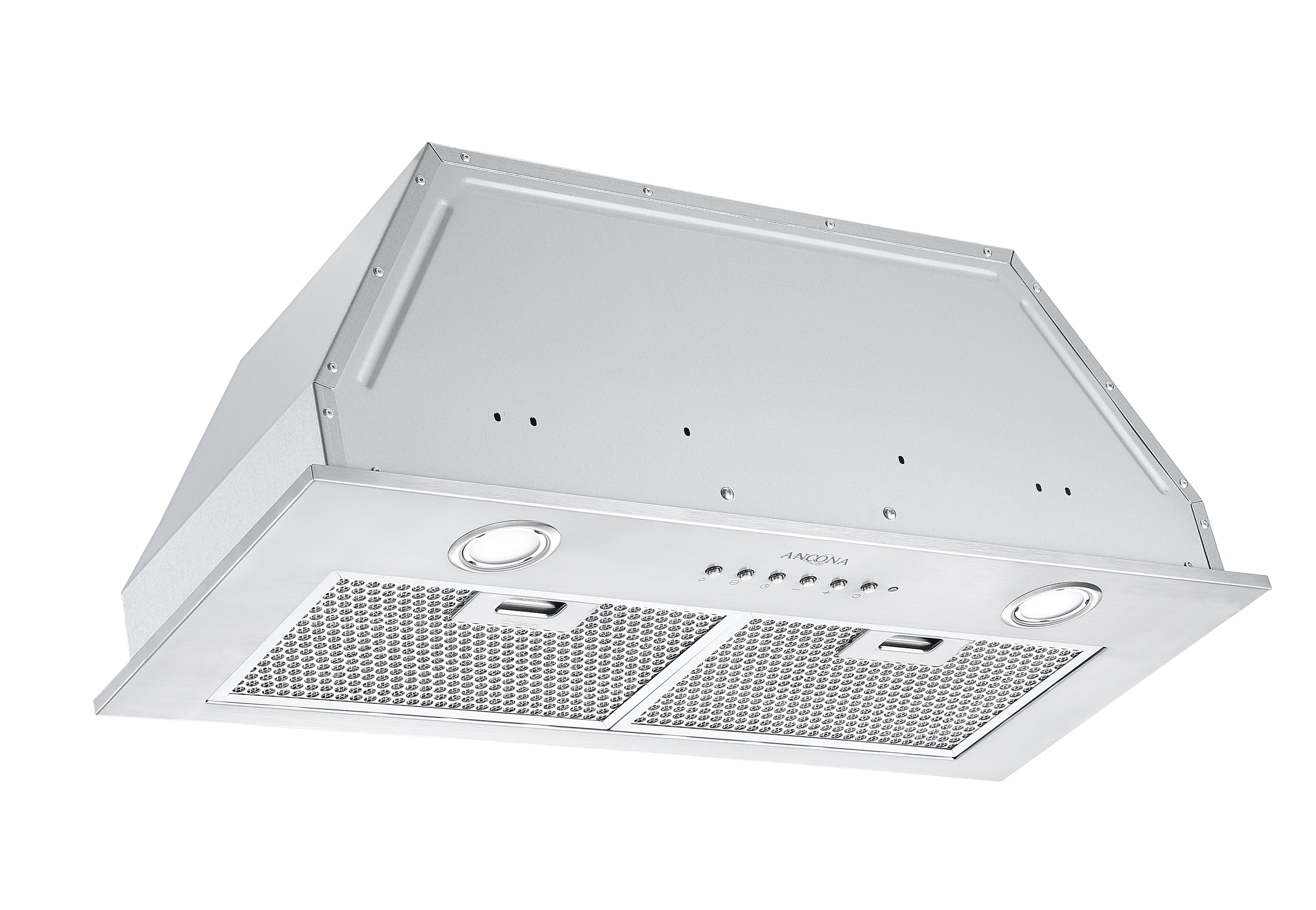 28-inch Built-in BN628 620 CFM Ducted Range Hood with Night Light - Stainless Steel Kitchen Vent Hood for Gas Stove - Perfect for Modern Home Cooking & Smoke Removal