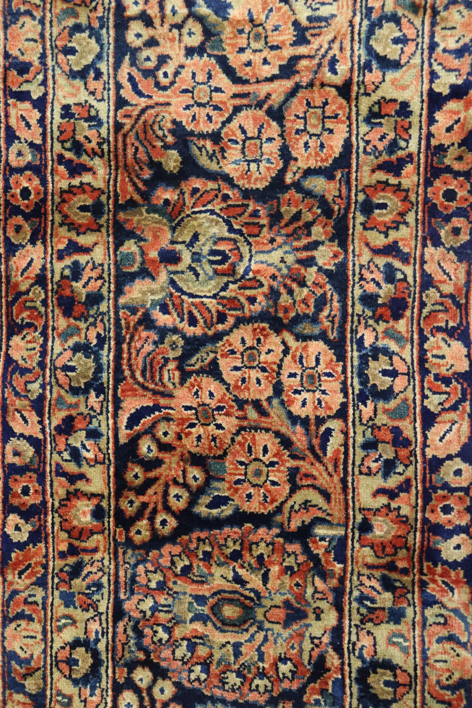 Antique Sarouk Handwoven Traditional Persian Rug - J67806 - Perfect for Living Room, Bedroom & Home Decor