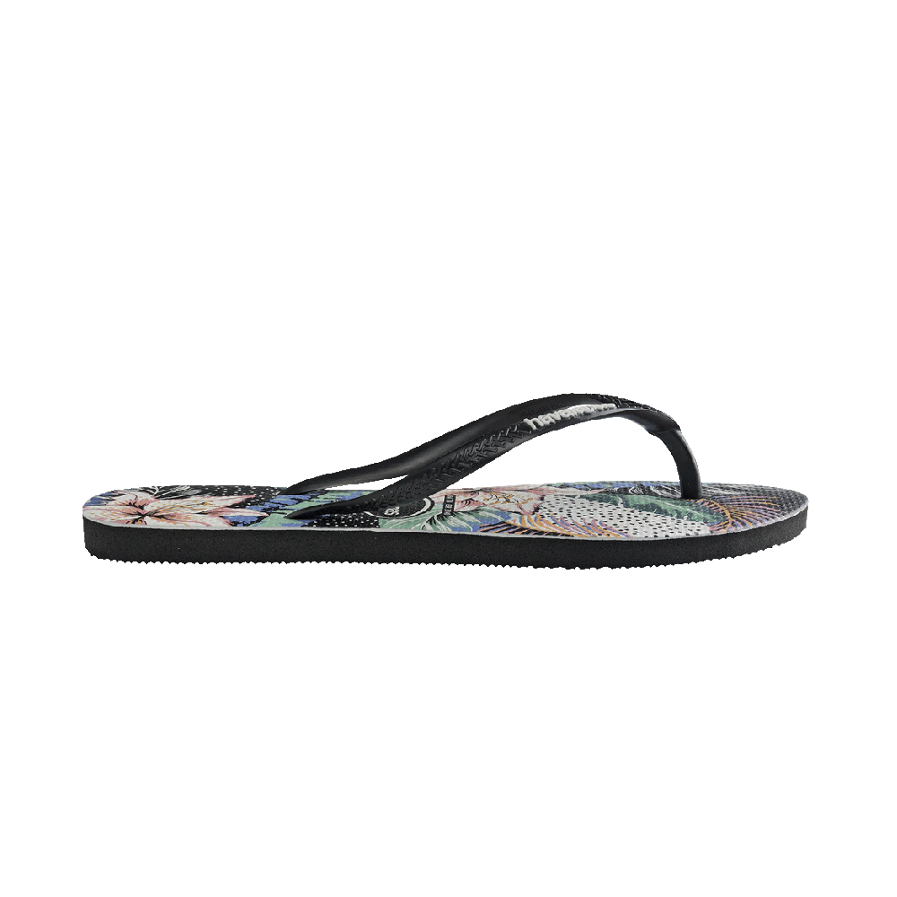 Havaianas Kids Slim Floral Dots Flip Flops - Comfortable Summer Sandals for Beach, Pool & Outdoor Play