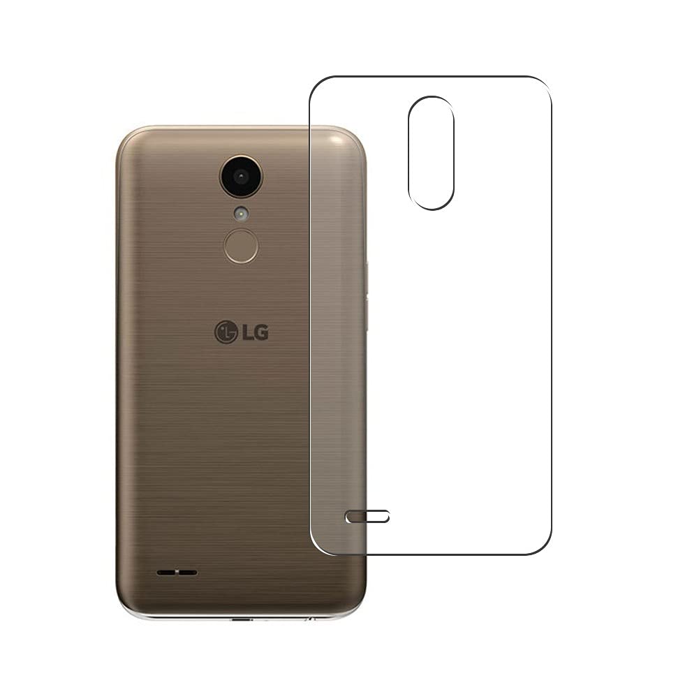 2 Pack Back Screen Protector Film for LG K10 (2017) / X400 / M250N / K20 Plus LV5 - TPU Flexible Guard Cover (Not Tempered Glass) - Perfect for Daily Protection & Scratch Prevention