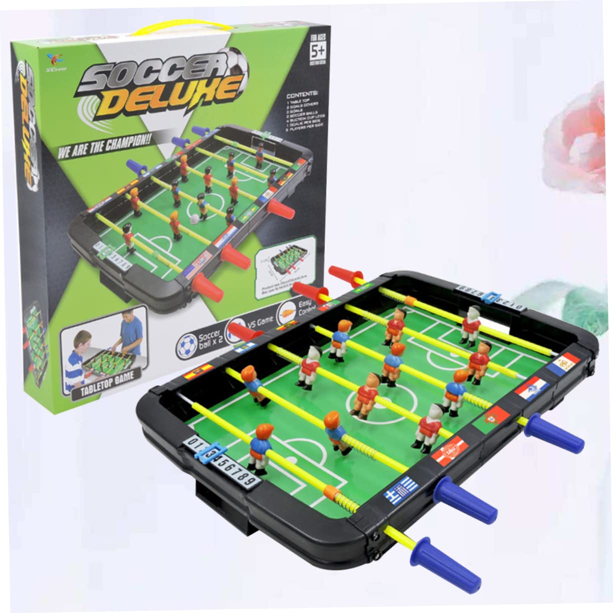 BESPORTBLE Mini Foosball Table Game - Durable Sports Toy for Kids & Family Fun